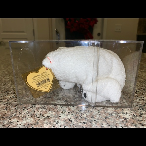 TY Beanie Babies 2000 Aurora Polar Bear - Picture 6 of 8